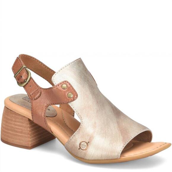 BORN Shoes - NEW BORN women's sylvie sandal in gold